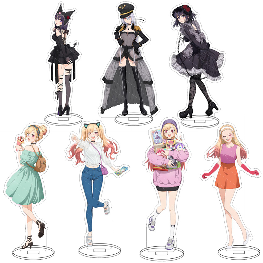 Anime Merchandise Collection - อะคริลิกอะนิเมะขนาด 16 ซม. ของสะสม My Dress-Up