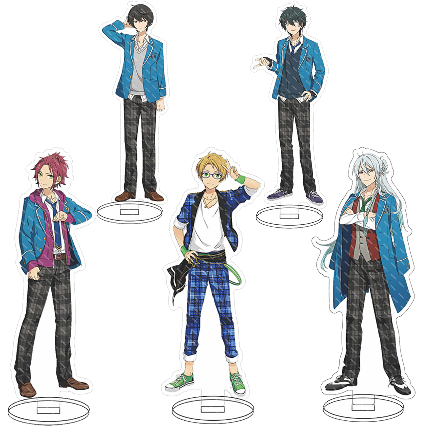 Anime Merchandise Collection - แท่นอะคริลิกอนิเมะขนาด 16 ซม. Ensemble Stars! อาเคโฮชิ