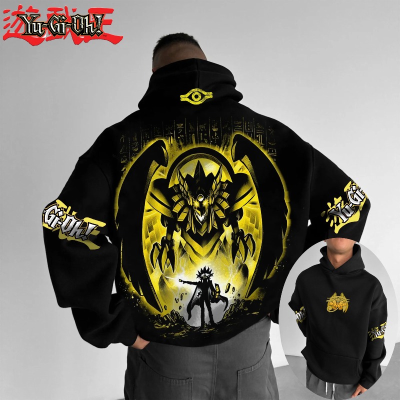 เสื้อฮู้ดดี้ผู้ชายลายพิมพ์ตัวล - Anime Merch Hoodie บทวิจารณ์และราคา