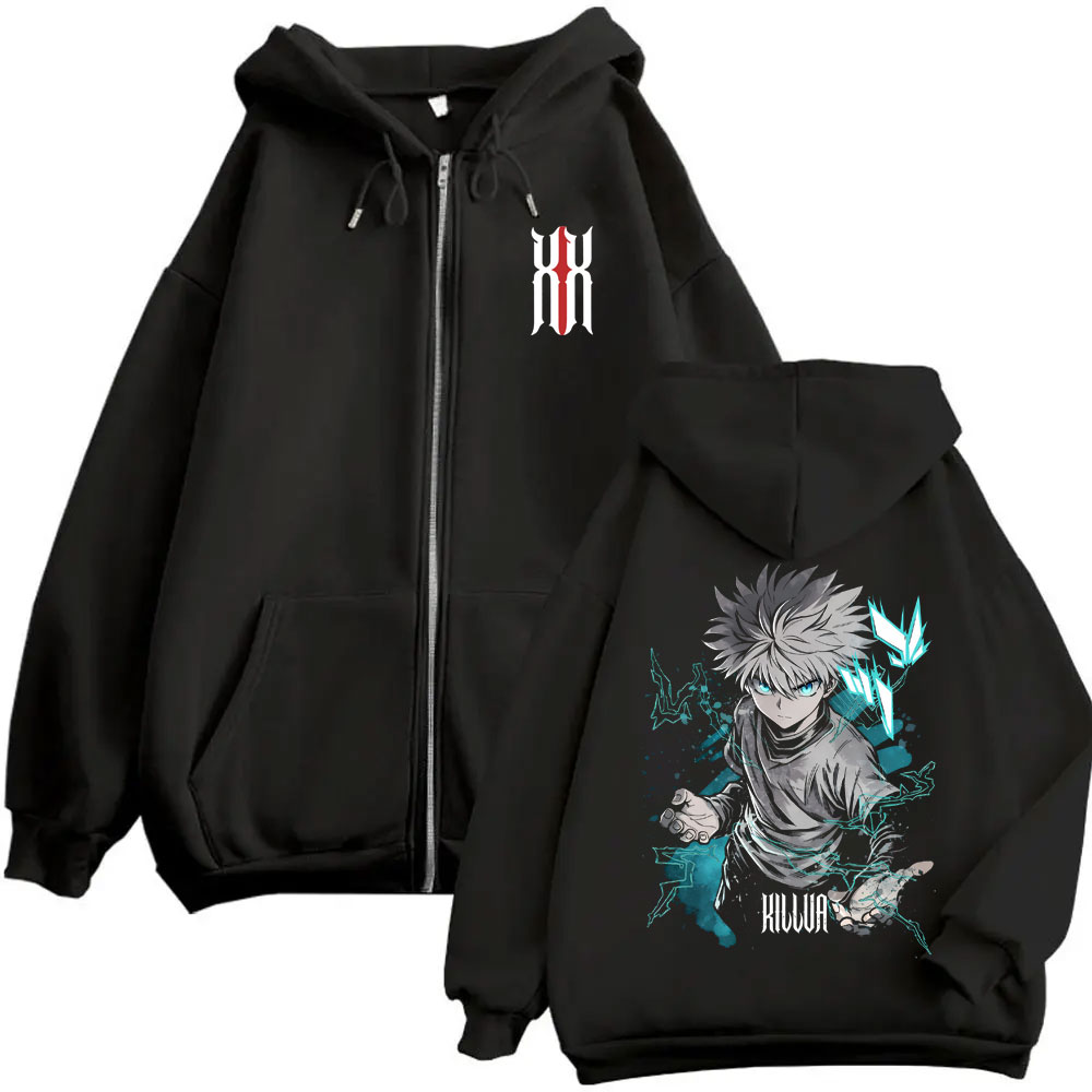 เสื้อฮู้ดซิป Hunter X Hunter K - Anime Merch Hoodie บทวิจารณ์และราคา