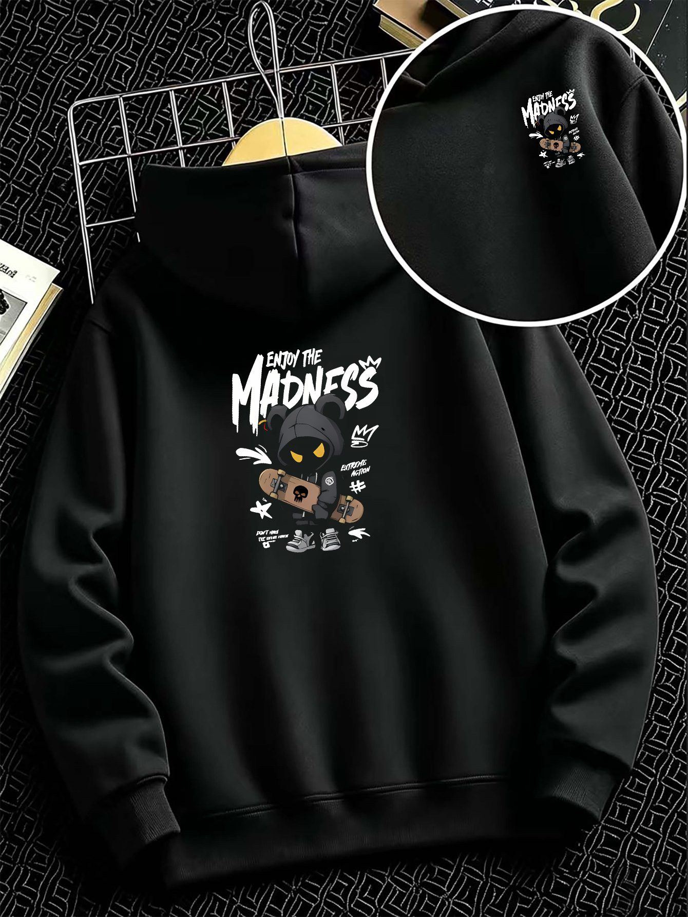 เสื้อฮู้ดแฟชั่นสำหรับเด็กผู้ชา - Anime Merch Hoodie บทวิจารณ์และราคา