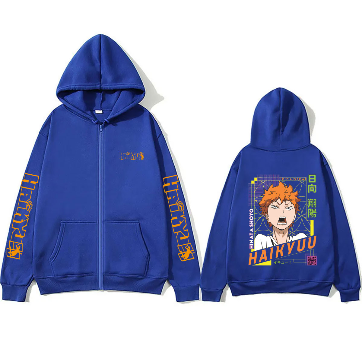 เสื้อฮู้ดซิปอนิเมะไฮคิว โชโย ฮ - Anime Merch Hoodie บทวิจารณ์และราคา
