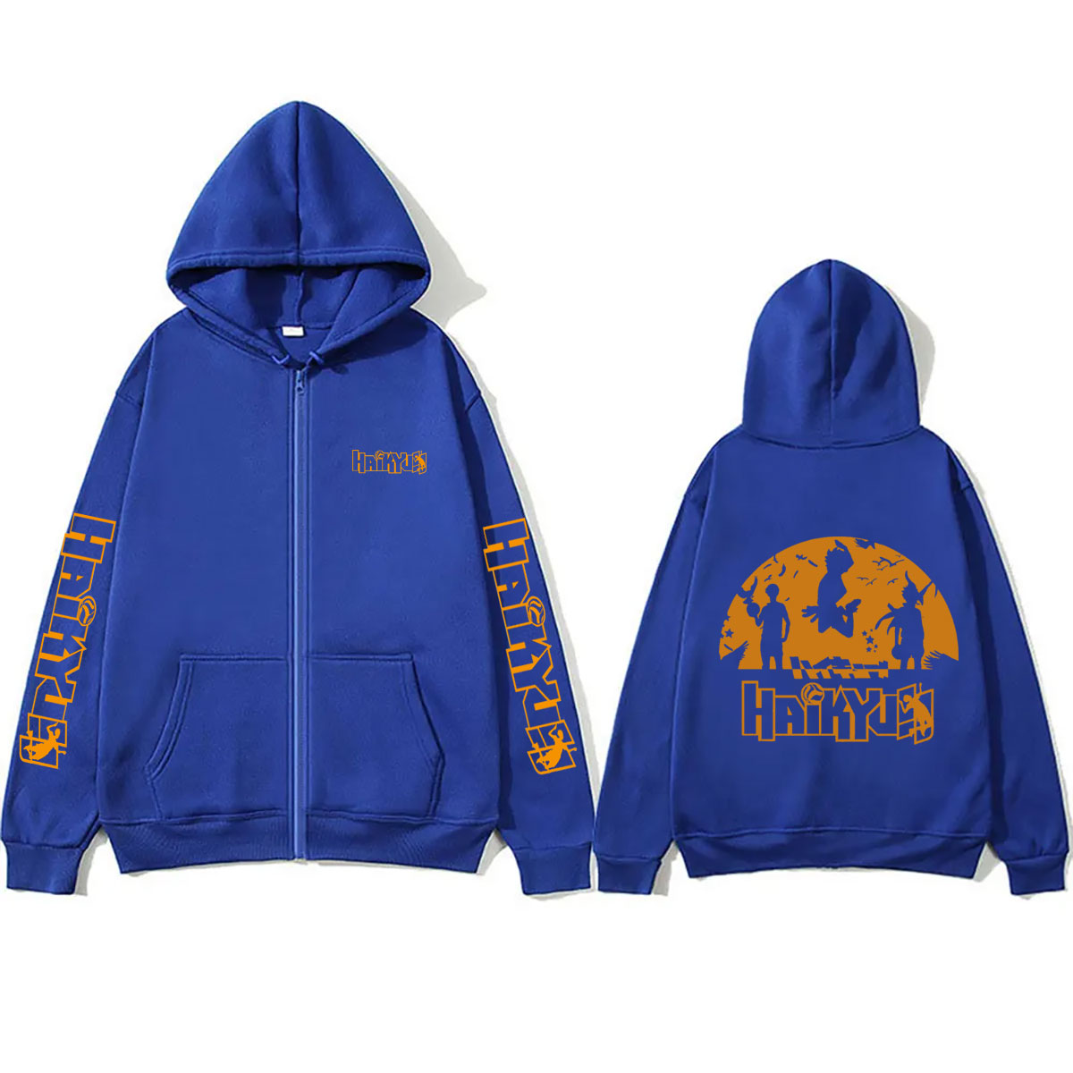 เสื้อฮู้ดซิป Haikyuu สไตล์อนิเ - Anime Merch Hoodie บทวิจารณ์และราคา