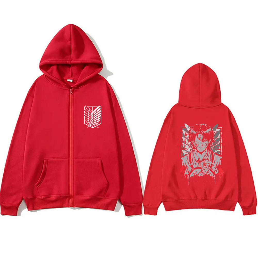 เสื้อฮู้ดซิปพิมพ์ลายหน้าตัวละค - Anime Merch Hoodie บทวิจารณ์และราคา