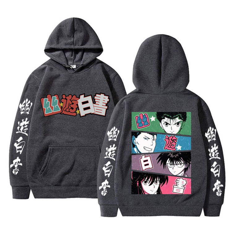 เสื้อฮู้ดอนิเมะ YuYu Hakusho ส - Anime Merch Hoodie บทวิจารณ์และราคา